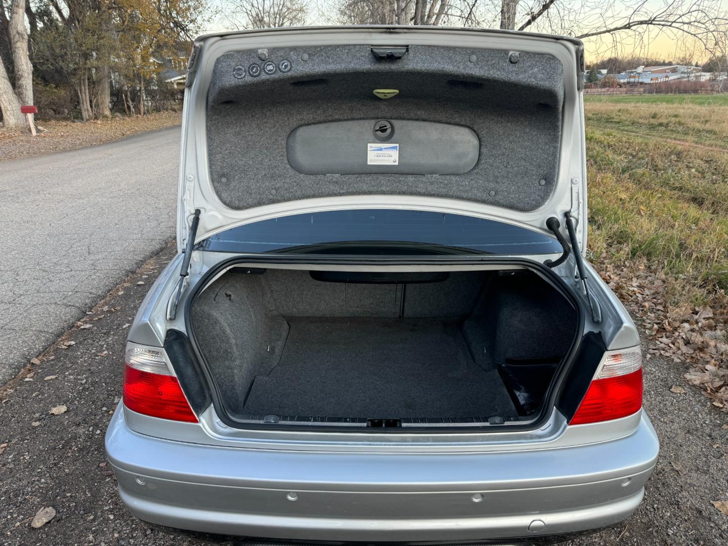 2003 Silver /Grey BMW M3 M3 (WBSBL93463J) with an 3.2-liter inline-six engine, SMG transmission, located at 2510 47th St. Suite 200, Boulder, CO, 80301, (303) 641-0333, 40.026196, -105.243217 - This Beautiful Newly Painted 2003 BMW M3 coupe is powered by a 3.2-liter inline-six linked with a six-speed SMG sequential transmission and a limited-slip differential was acquired by Boulder Motors, February 2023 in Boulder CO. A full Premium Synthetic Oil Service and Multi-Point Inspection was per - Photo#20